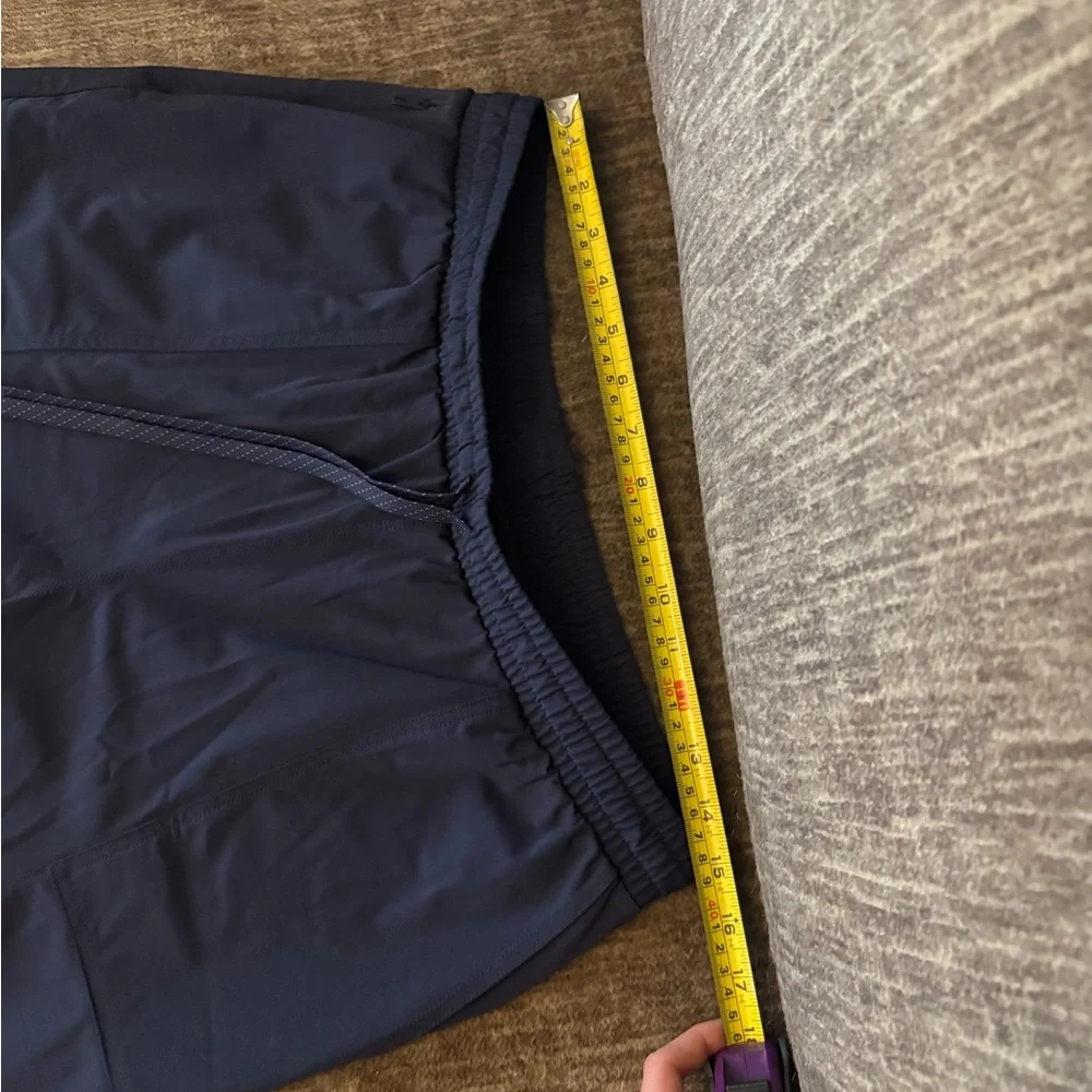 Fabletics Blue Track Pants with Elastic Waistband - Picture 5 of 7